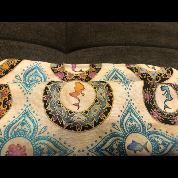 NEW 2 face masks MERMAIDS homemade - SET OF TWO - Picture 4 of 10